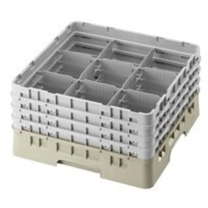 Camrack a. 9 compartiments 13.3cm Beige