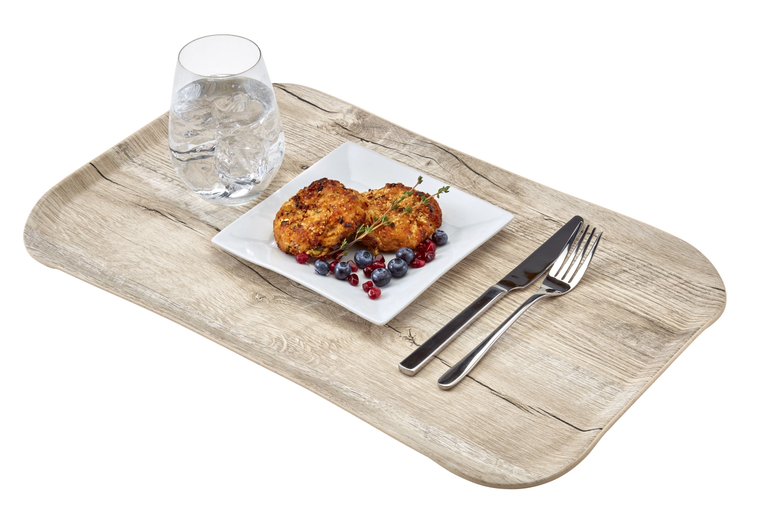 Plateau Versa Century 32.5x53 cm Chêne clair