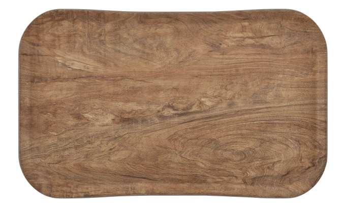 Versa Century Holzoptik Tablett GN 1/1 Braun-Olive