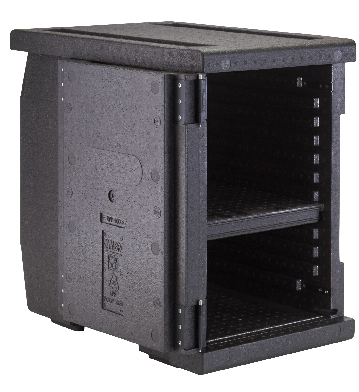 EPP400 Transportbox FRONT LOAD 64x44x62.5cm schwarz