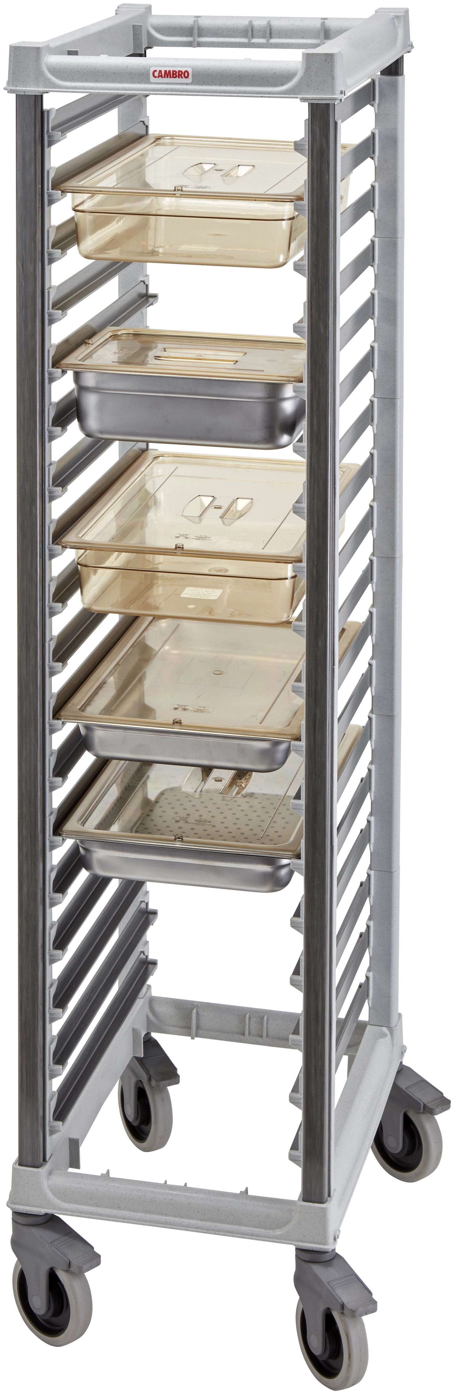 Camshelving Chariot haut p. 18 bacs GN 1/1