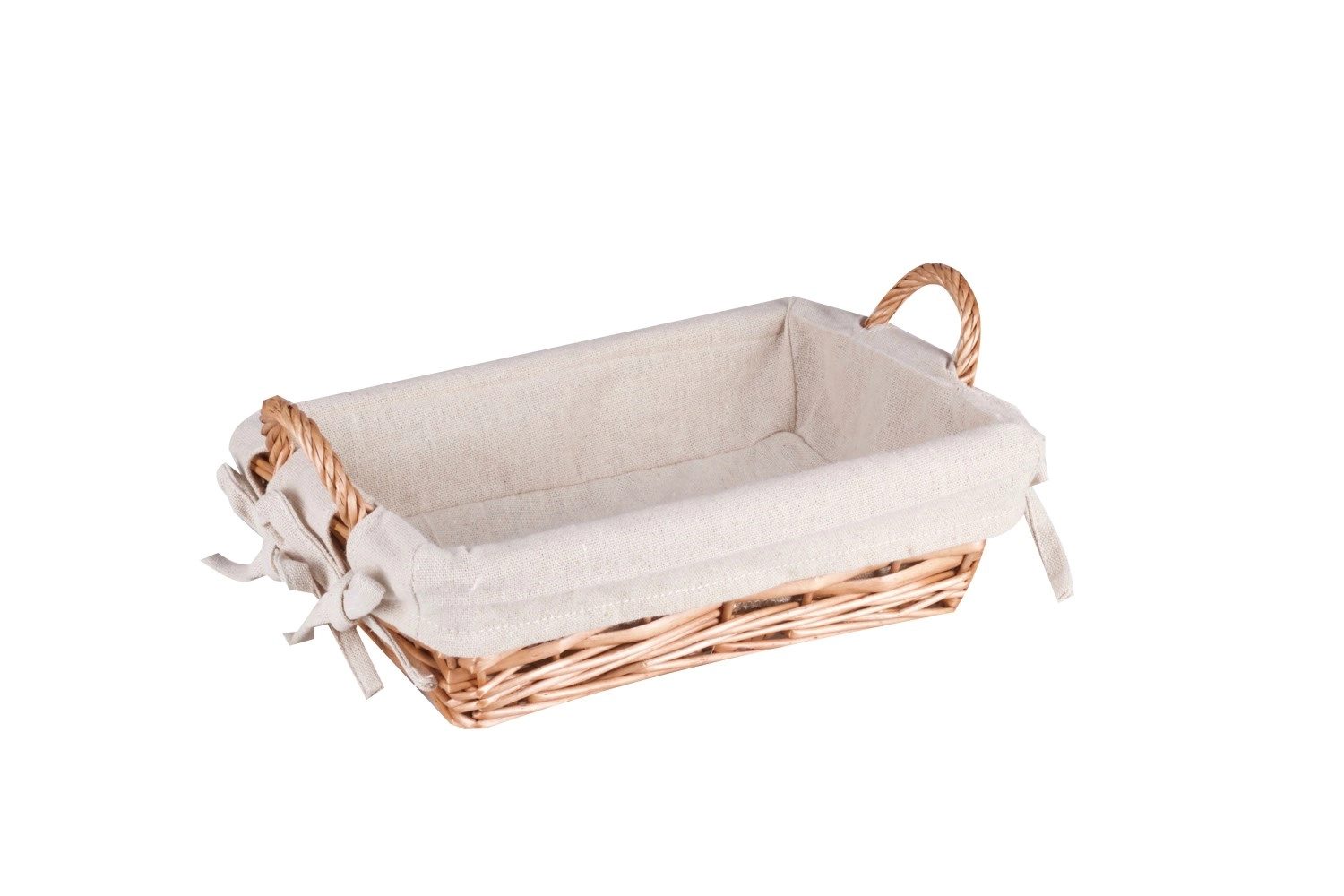 Panier à pain, rectangulaire norway 18 x 26 x 11cm, beige