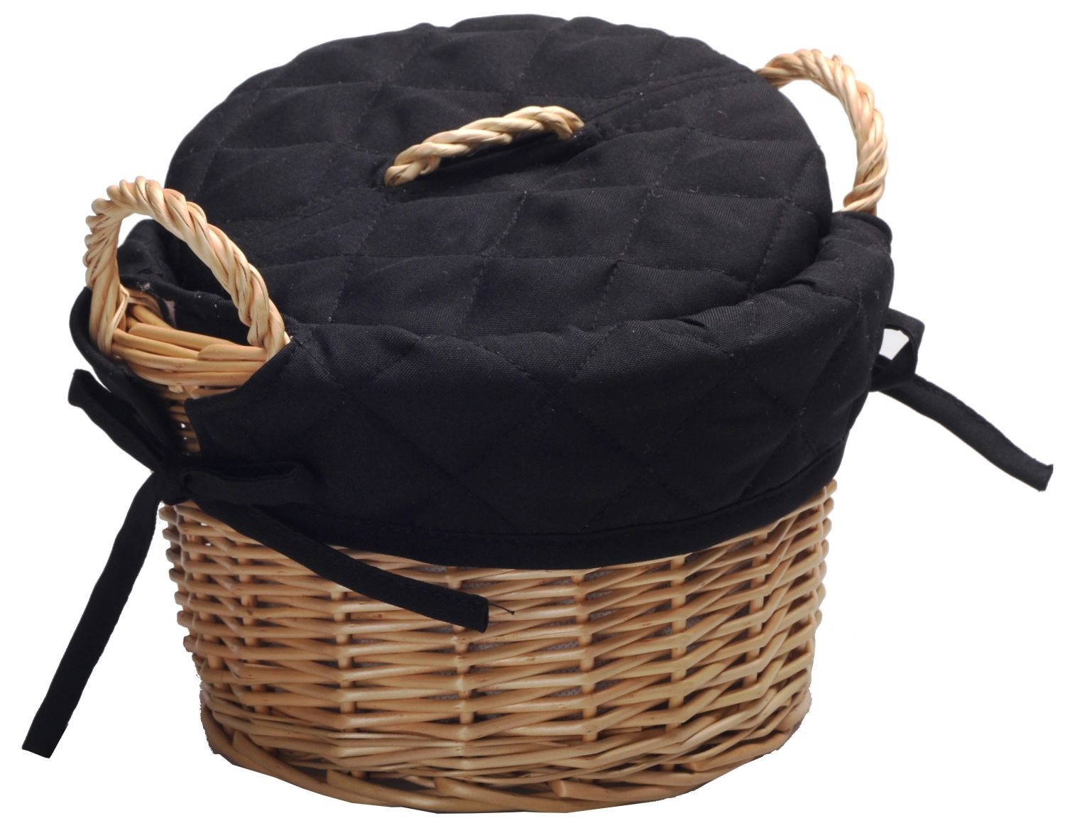 Kartoffelkorb Elegance, Weide 23 x 23 x 14 cm