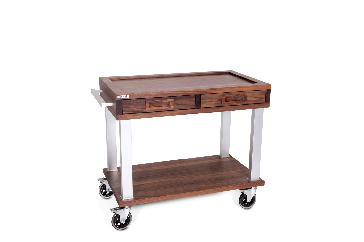 Nature Base Servierwagen Walnuss