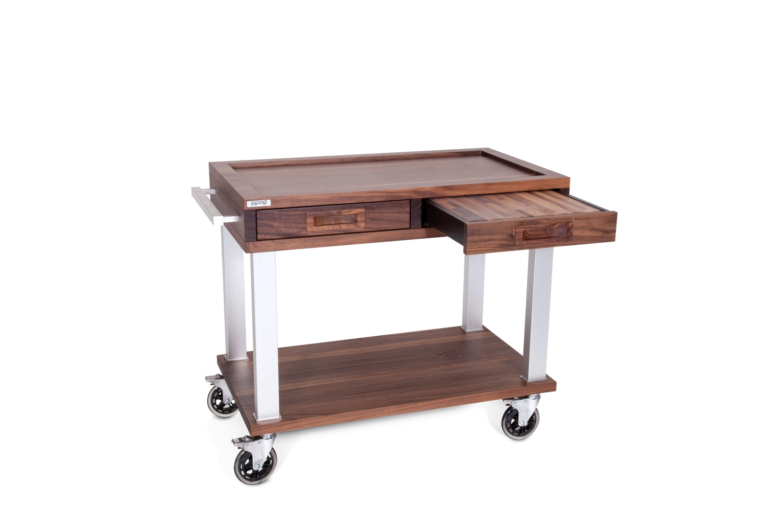 Nature Base Servierwagen Walnuss