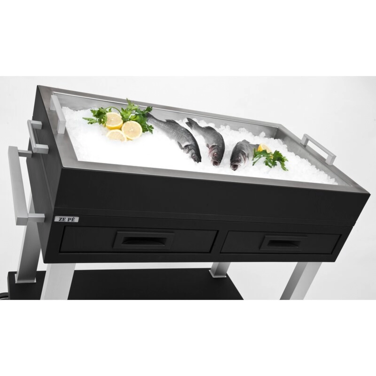 TACTUS TOP sea food schwarz