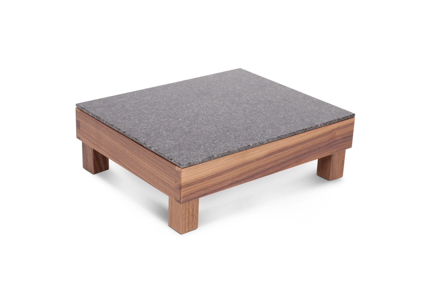 NATURE Buffetplatte gekühlt, Granit dunkel, GN 1/2