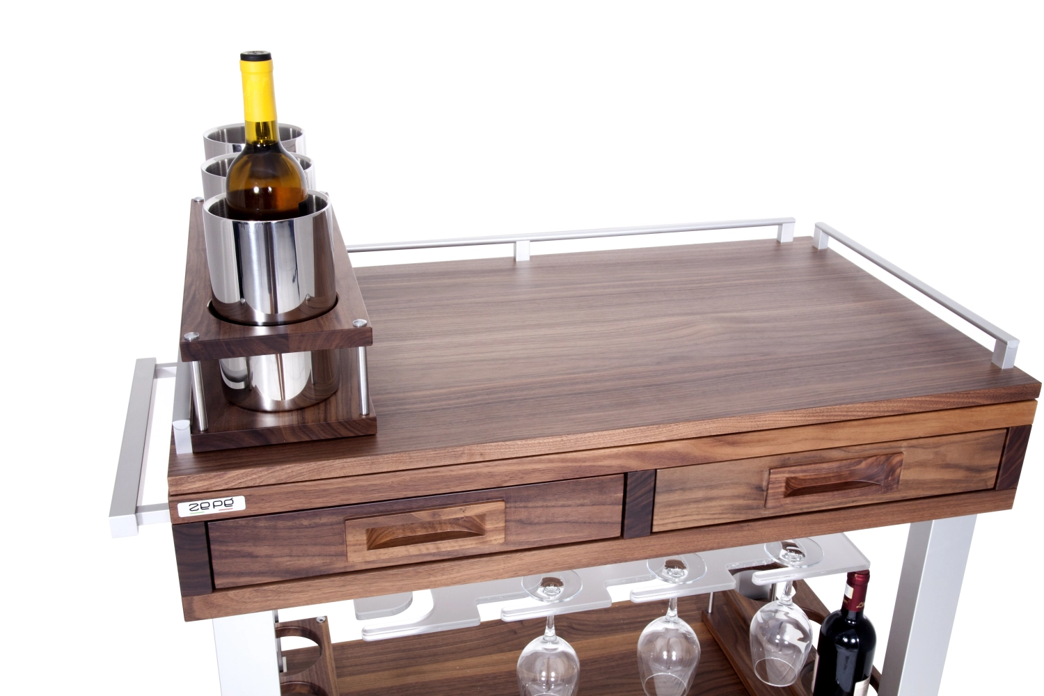 NATURE Chariot de service vin & liqueur