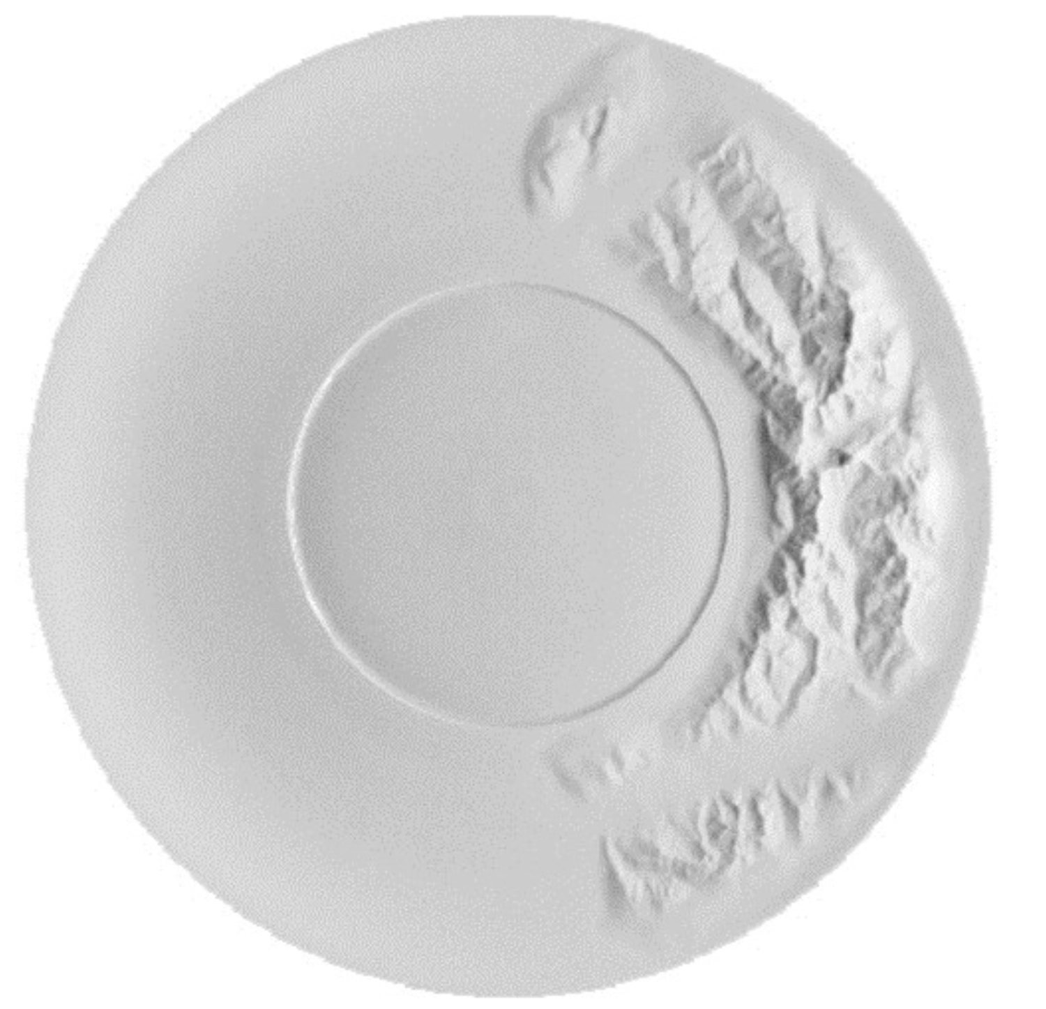 Teller 31 cm Spira / Relief Matterhorn