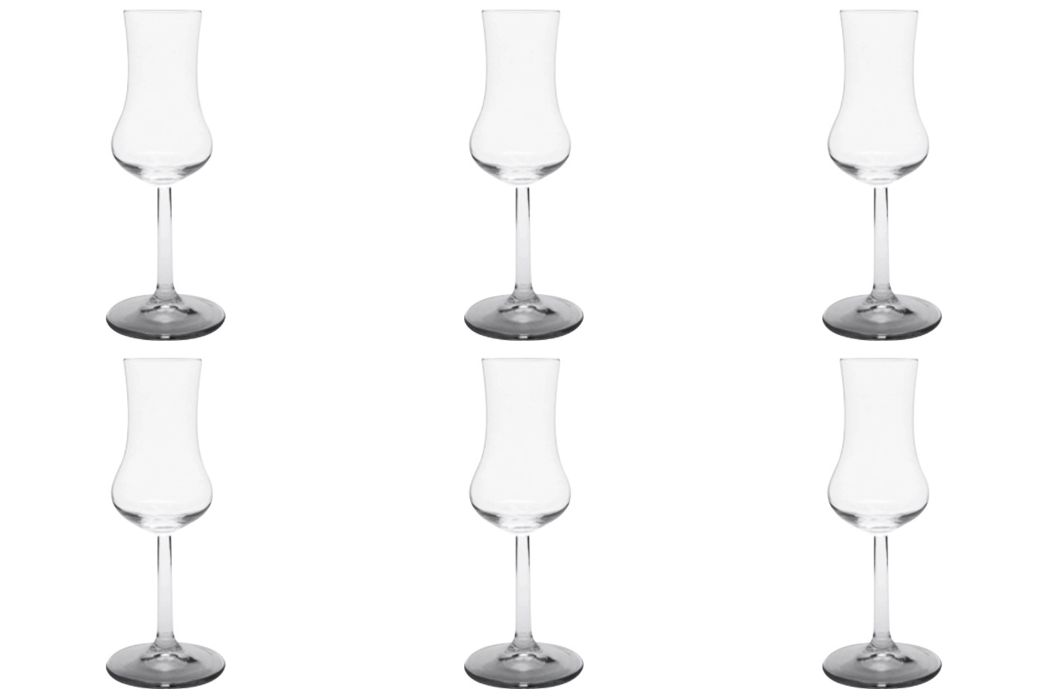 Taro Grappa calice 8cl, 2/4 cl /-/ 16.8cm, pack de 6, Aligro