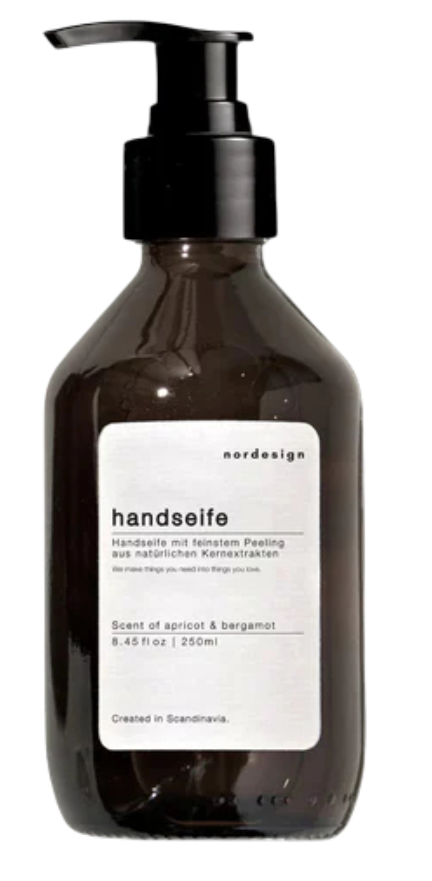 Hand Scrub Handseife mit Kunststoffpumpe