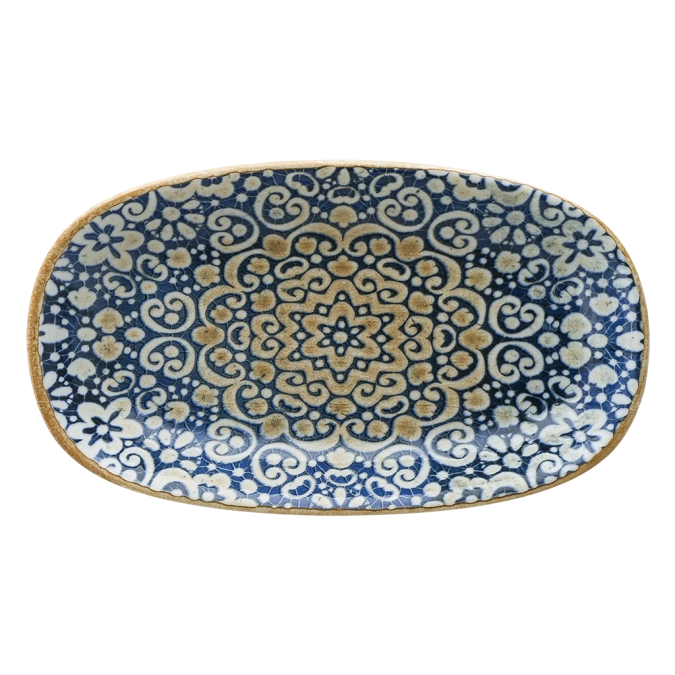 Alhambra gourmet assiette ovale 19x11 cm