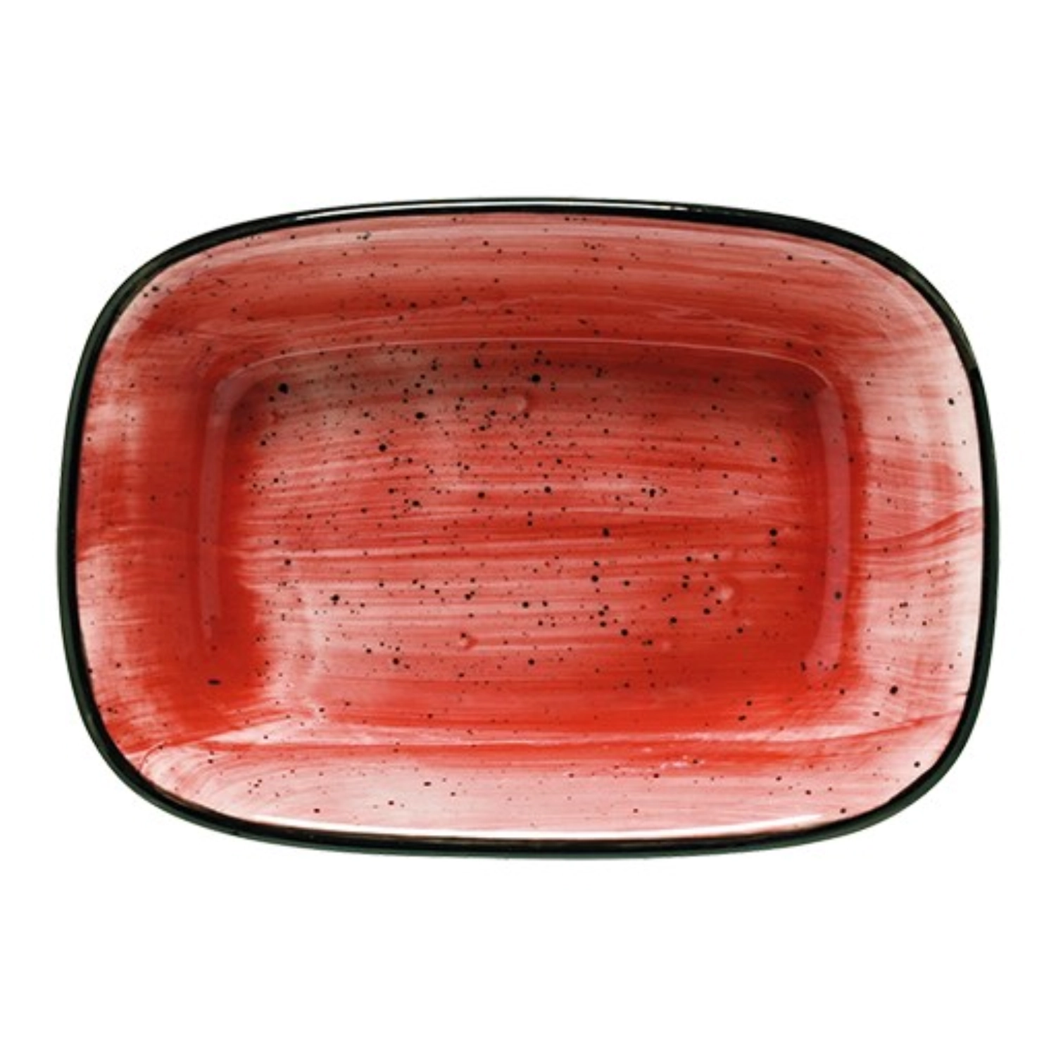 Assiette rectangulaire Aura Passion Gourmet 12x8.5cm