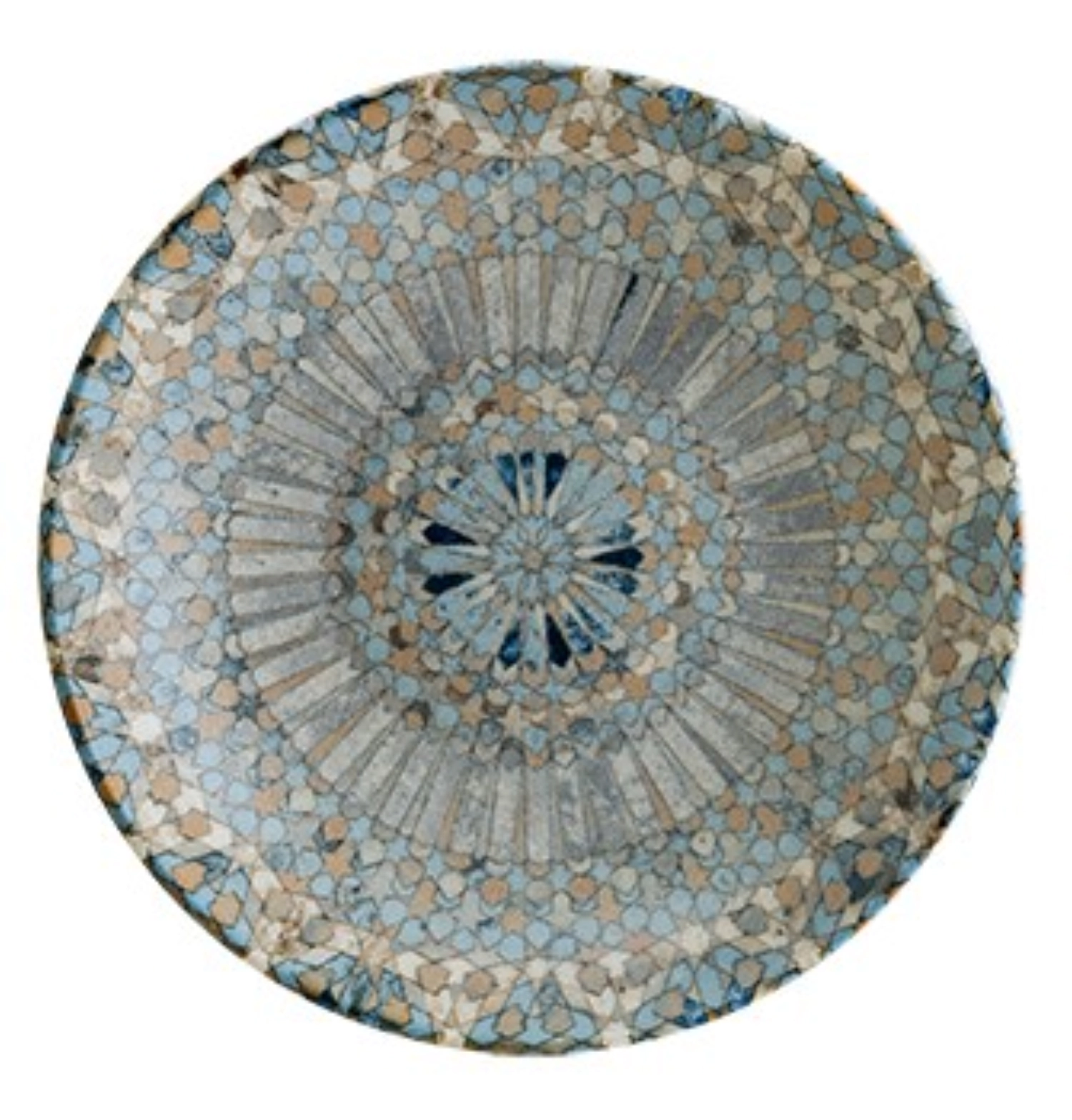 Luca Mosaic Assiette profonde Bloom 25cm 1.3l