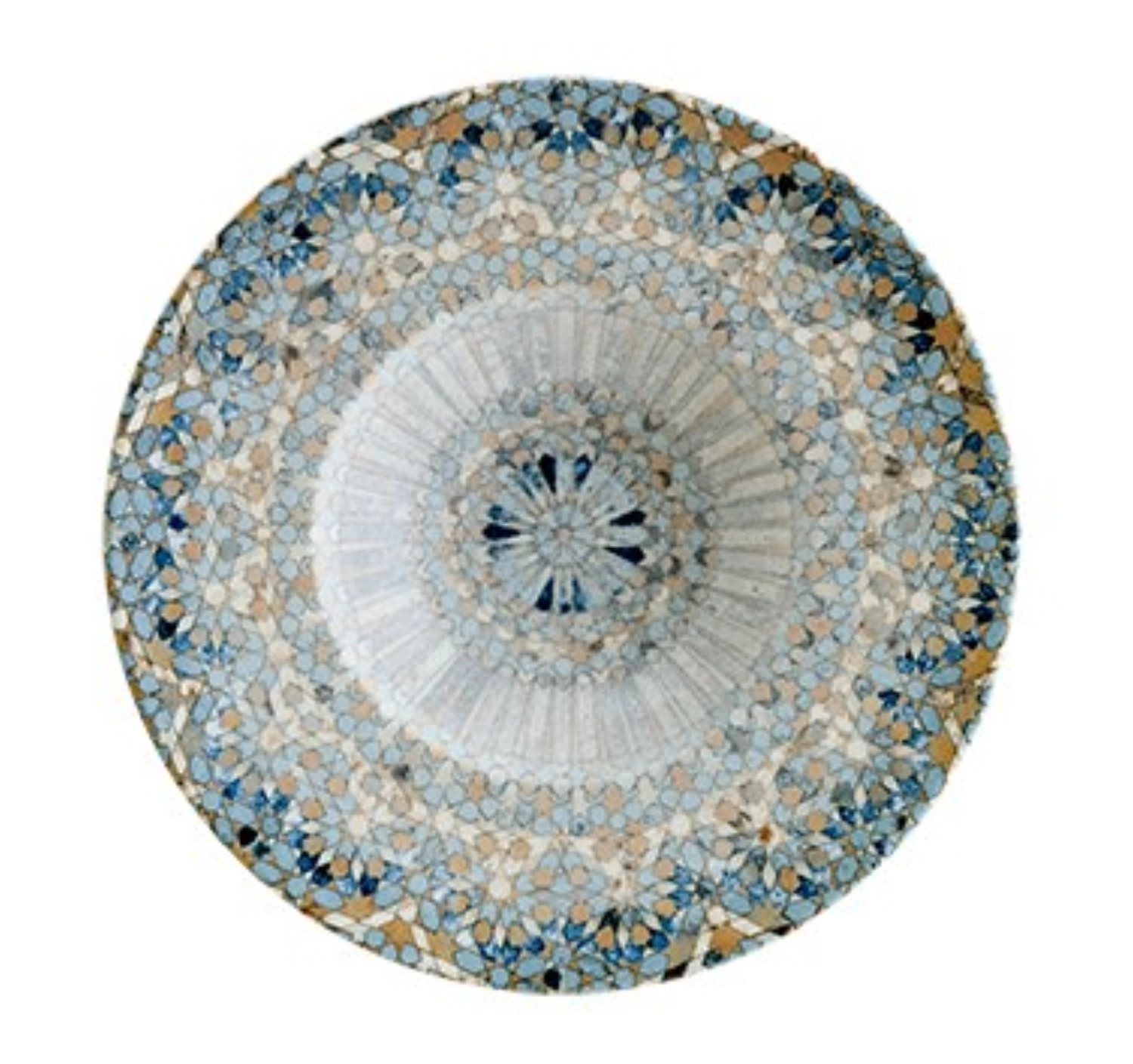 Luca Mosaic Matt Banquet assiette creuse 28cm 400ml