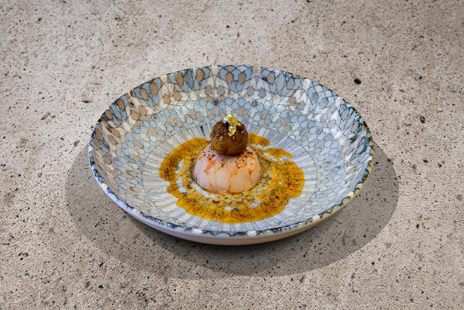 Luca Mosaic Matt Banquet assiette creuse 28cm 400ml