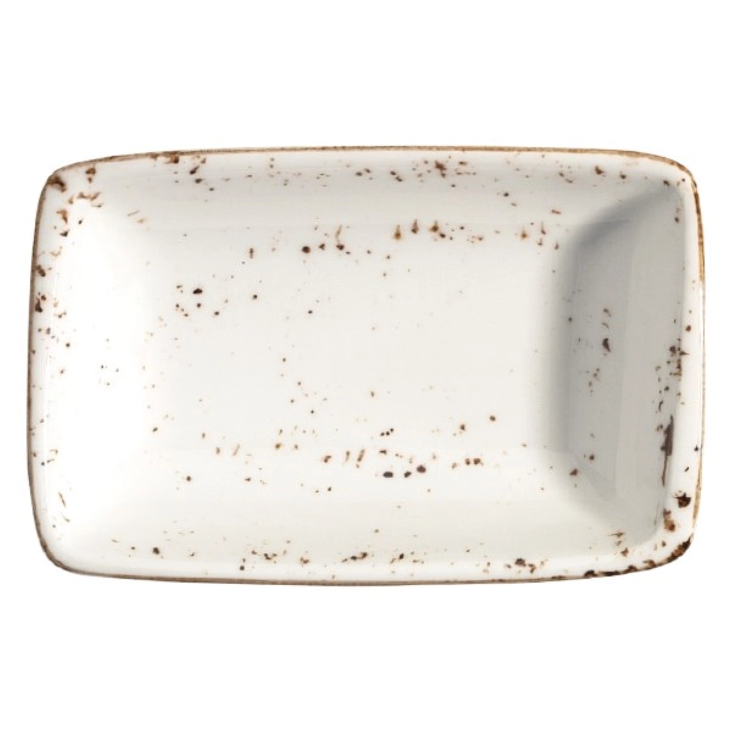 Assiette rectangulaire Grain Moove 15x9cm