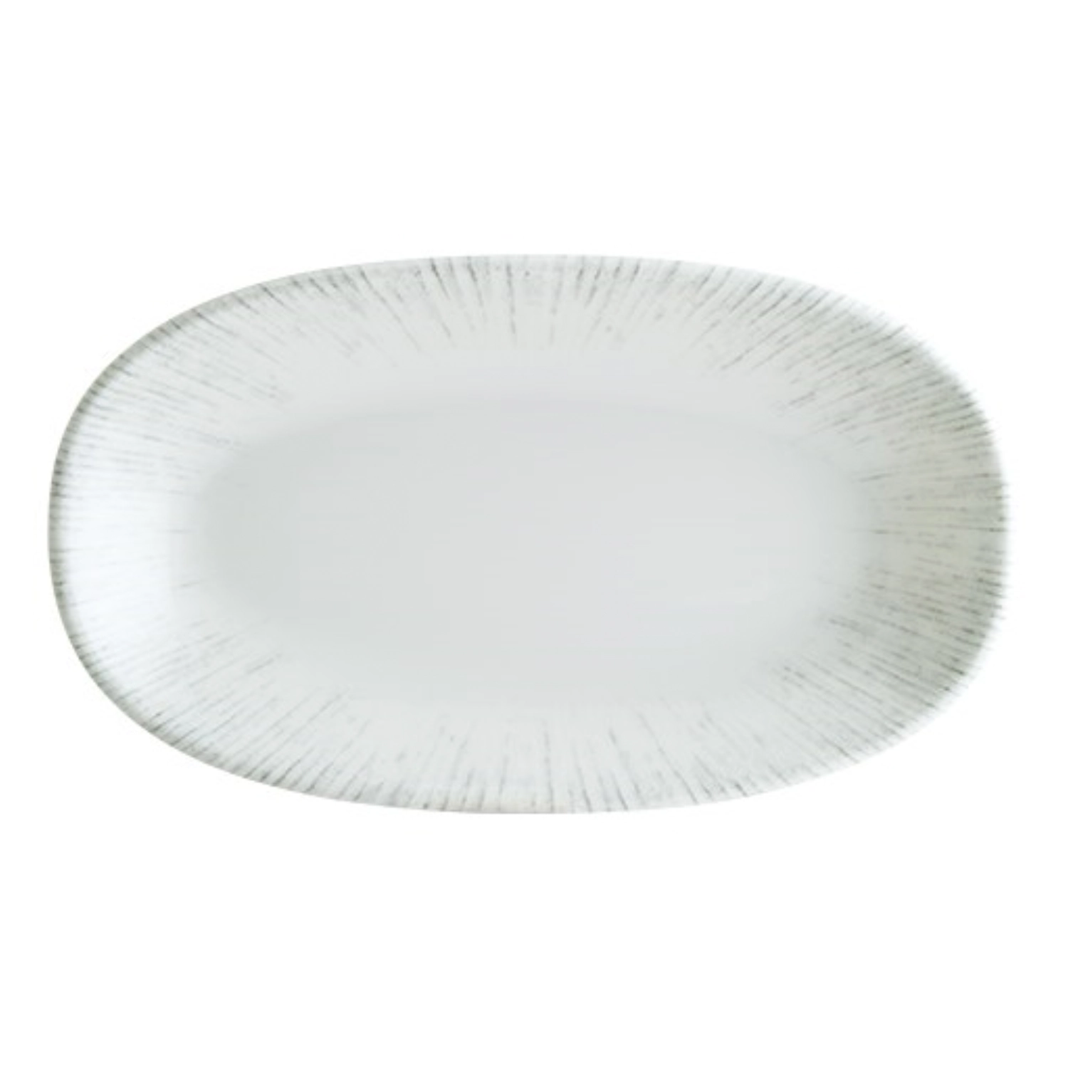 Assiette ovale Iris Gourmet 29x17cm