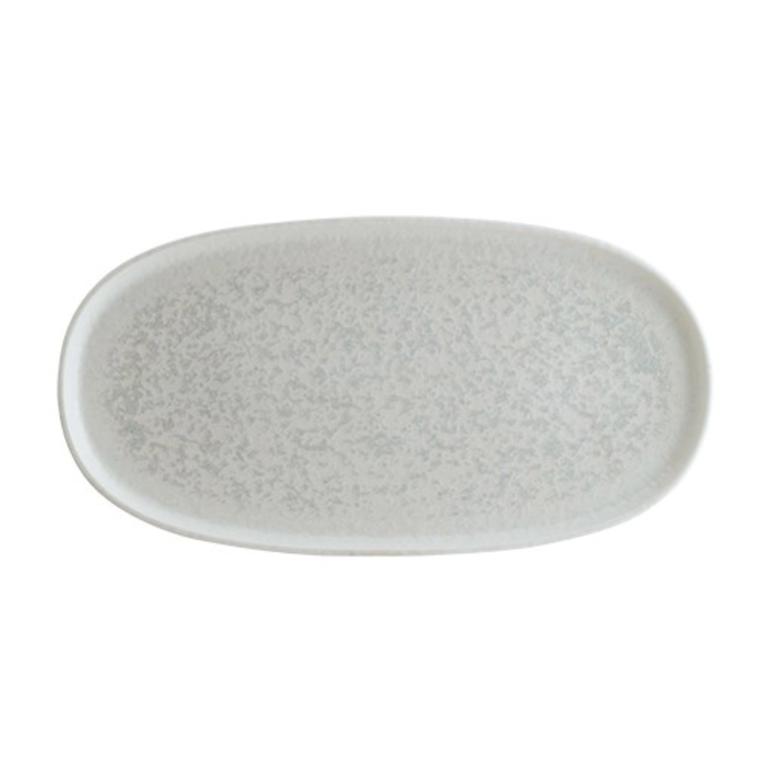 Lunar White Hygge assiette ovale L30cm
