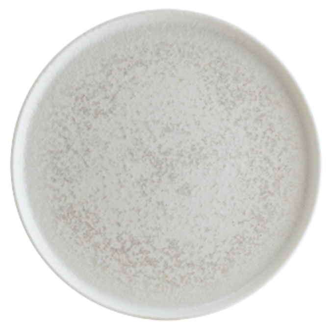 Lunar White Hygge Teller flach