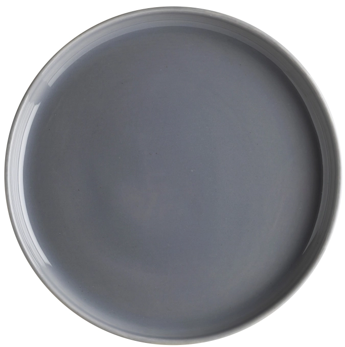 Ground gris assiette plate 21cm