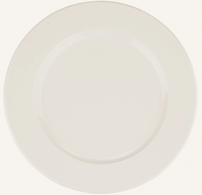Assiette de banquet blanche plate D27cm