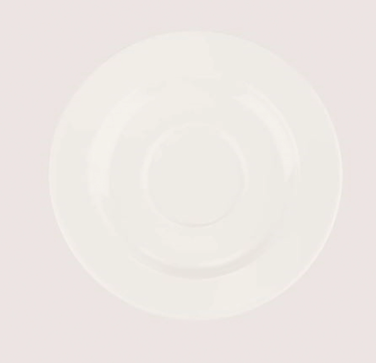 Banquet blanc soucoupe café D14cm