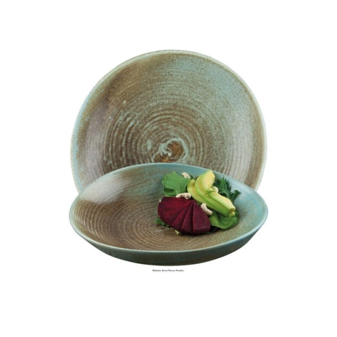 Assiette corail profonde D26cm