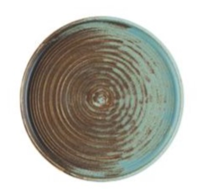 Assiette en corail plate D21cm