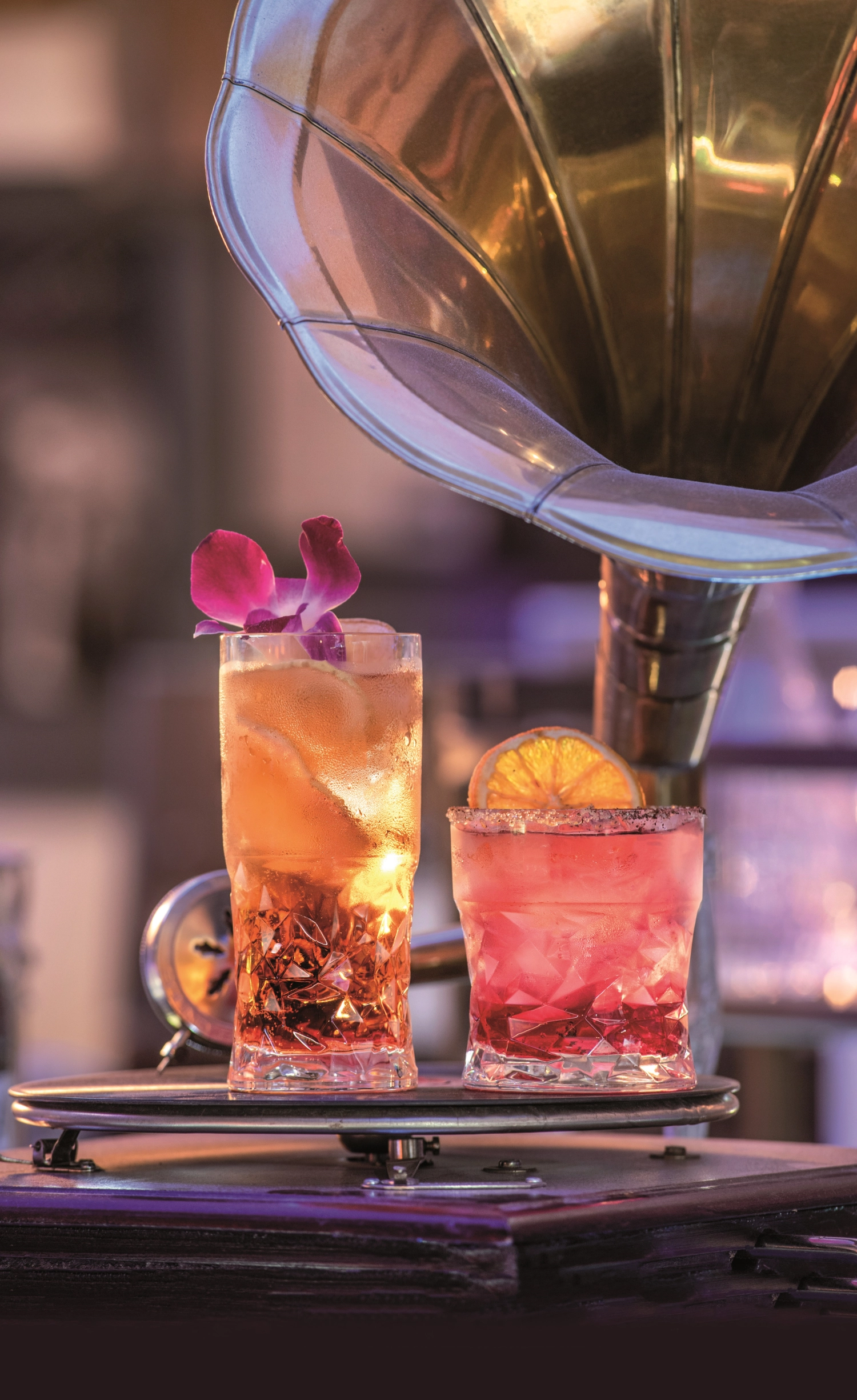 Set de 6 gobelets funky hb ø7 h15.5 cm, 35cl