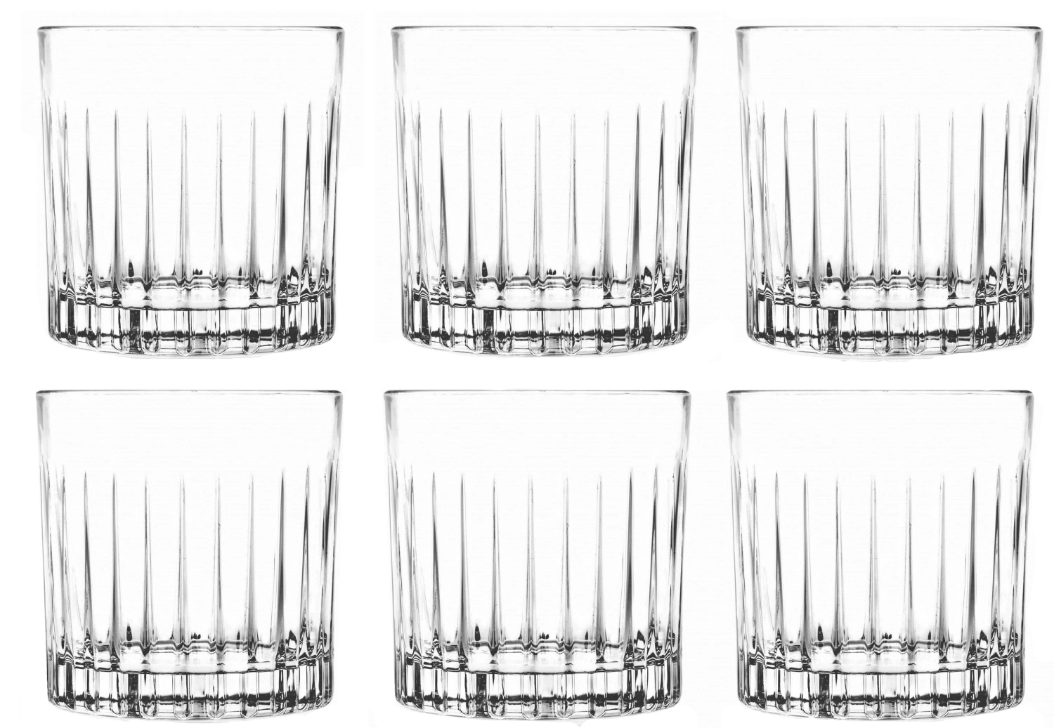 Set de 6 timeless dof tumbler ø8.6 h9.2 cm, 36cl