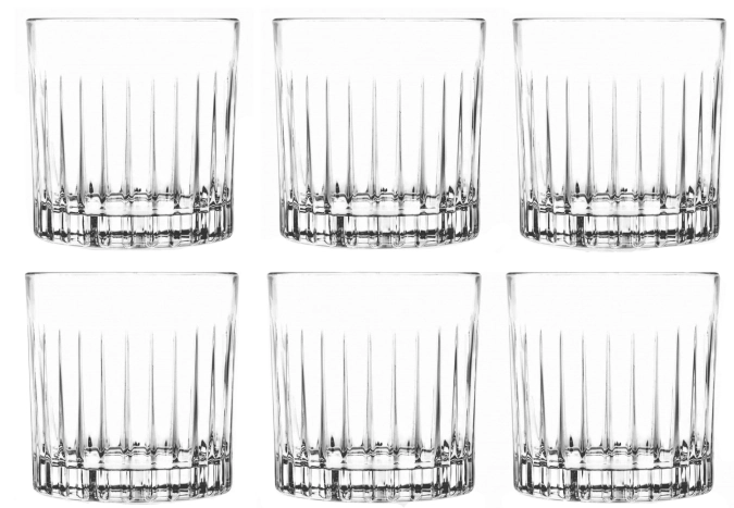 Set de 6 timeless dof tumbler ø8.6 h9.2 cm, 36cl