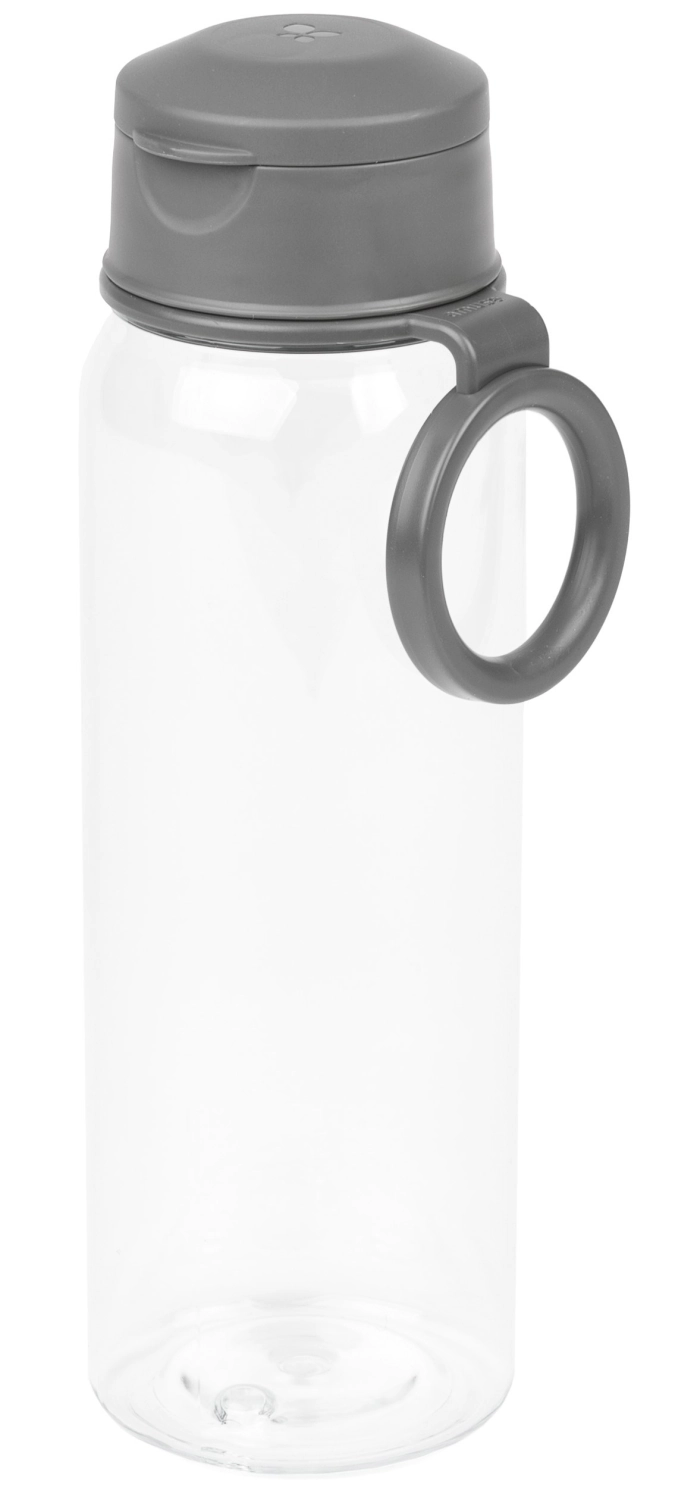 Amuse Basic Wasserflasche 500ml Griff 6.5x21.5cm grau