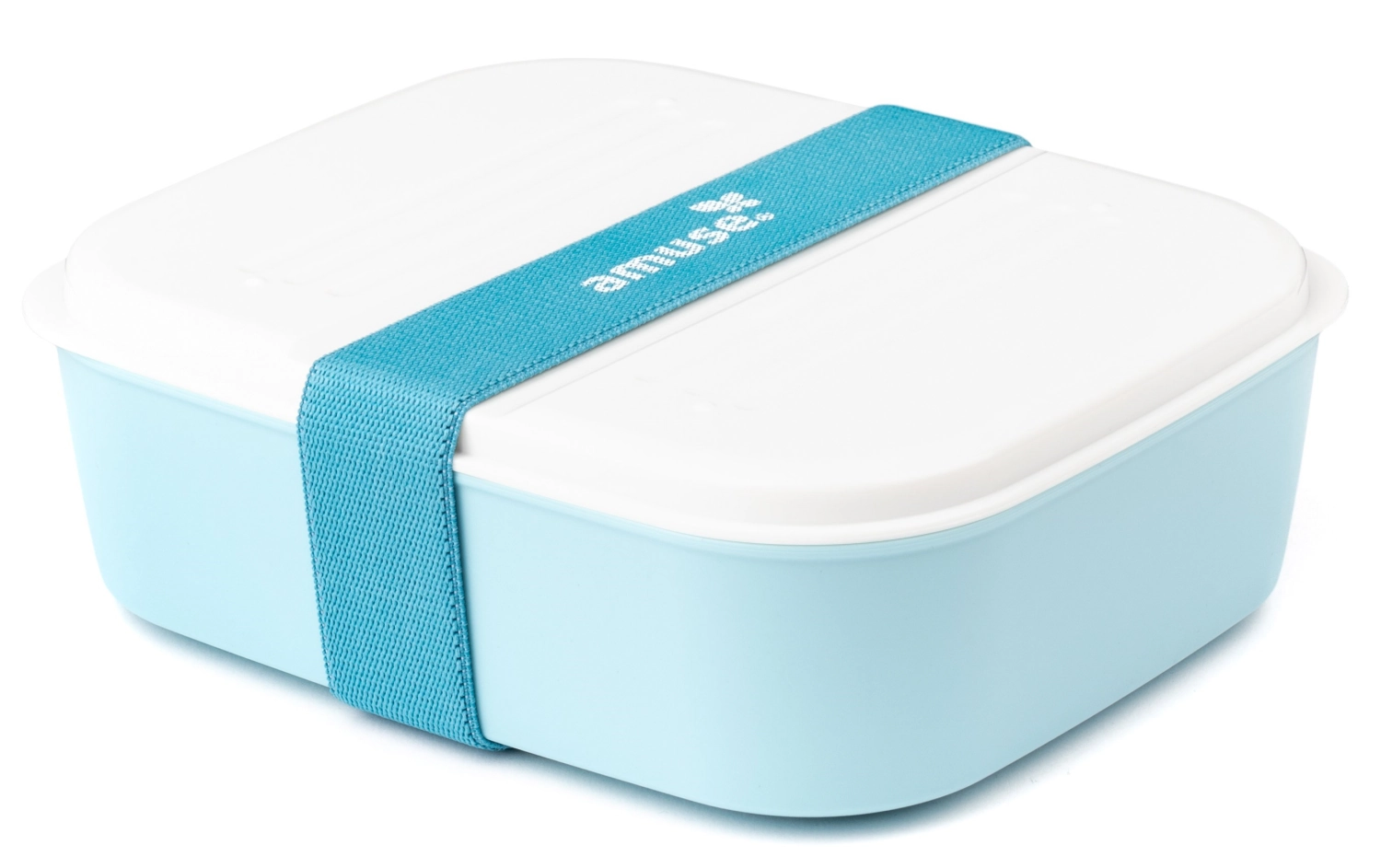 Amuse Basic Lunchbox 3-in-1 18x15x8.5cm blau