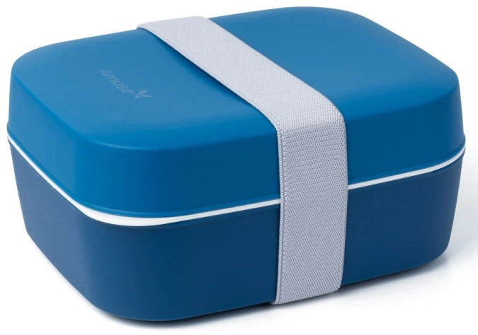 Amuse basic lunchbox 3 in 1 180x150x85mm bleu foncé
