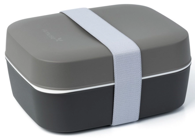 Amuse basic lunchbox 3 in 1 180x150x85mm anthracite