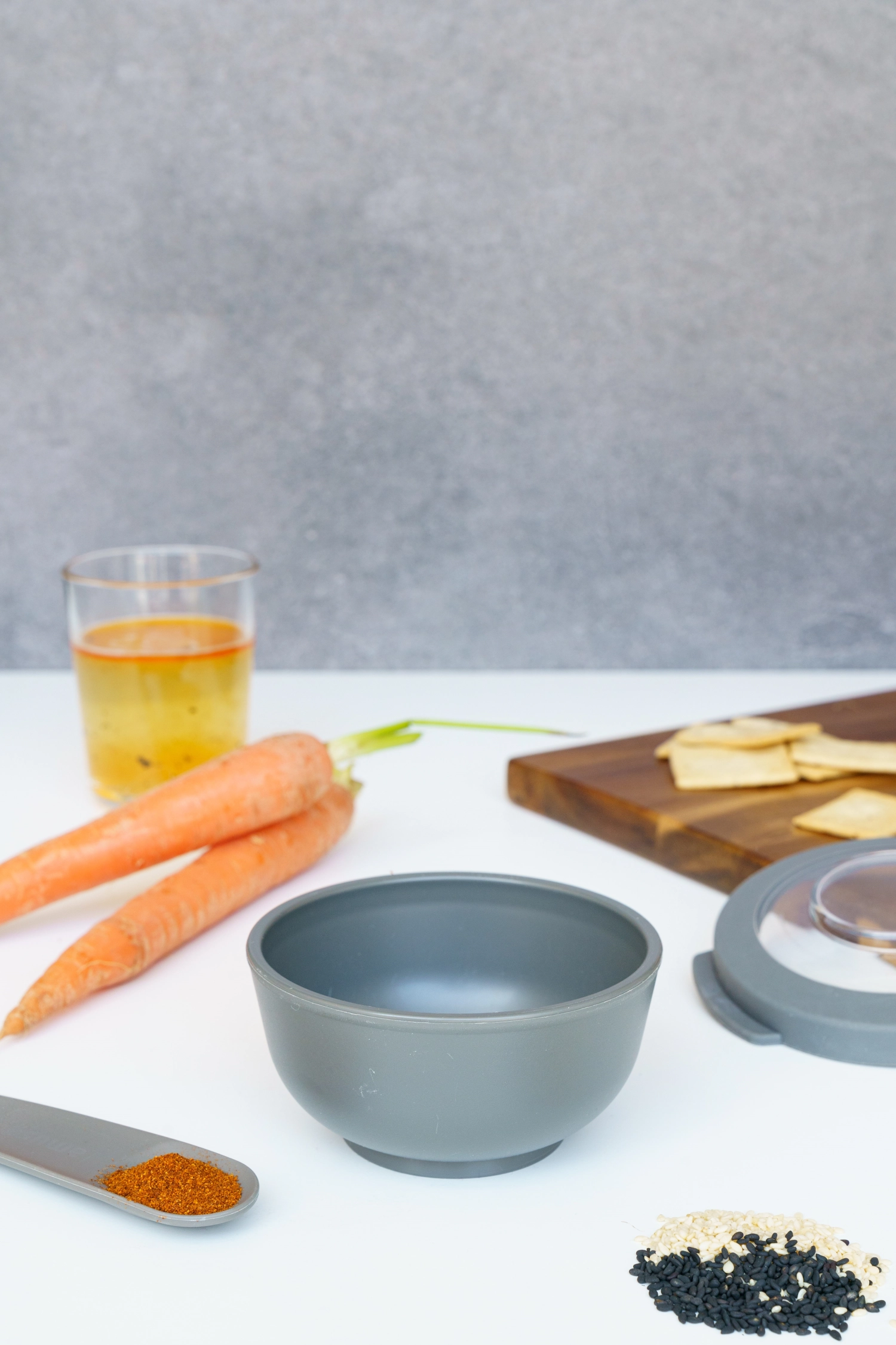 Amuse life snack bol 200ml ø105x64mm gris