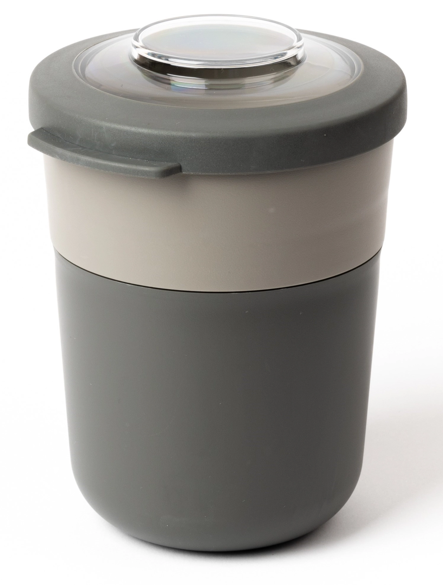 Amuse life morning & noon bol ø105x142mm gris