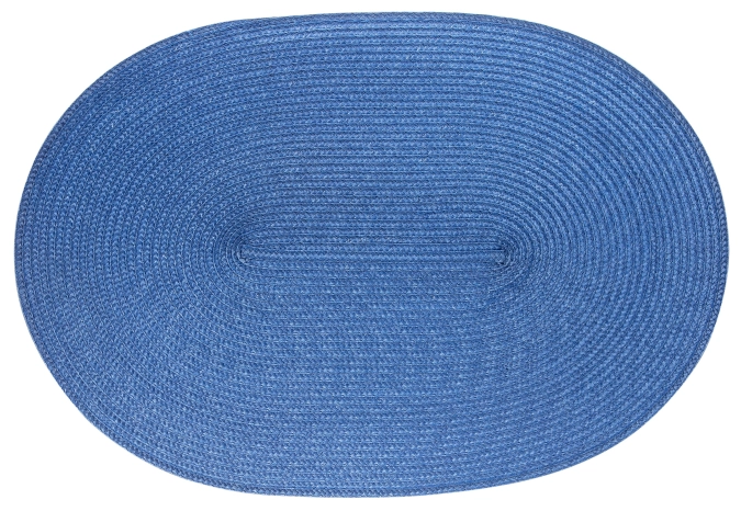 Tischset oval königsblau 45x31cm