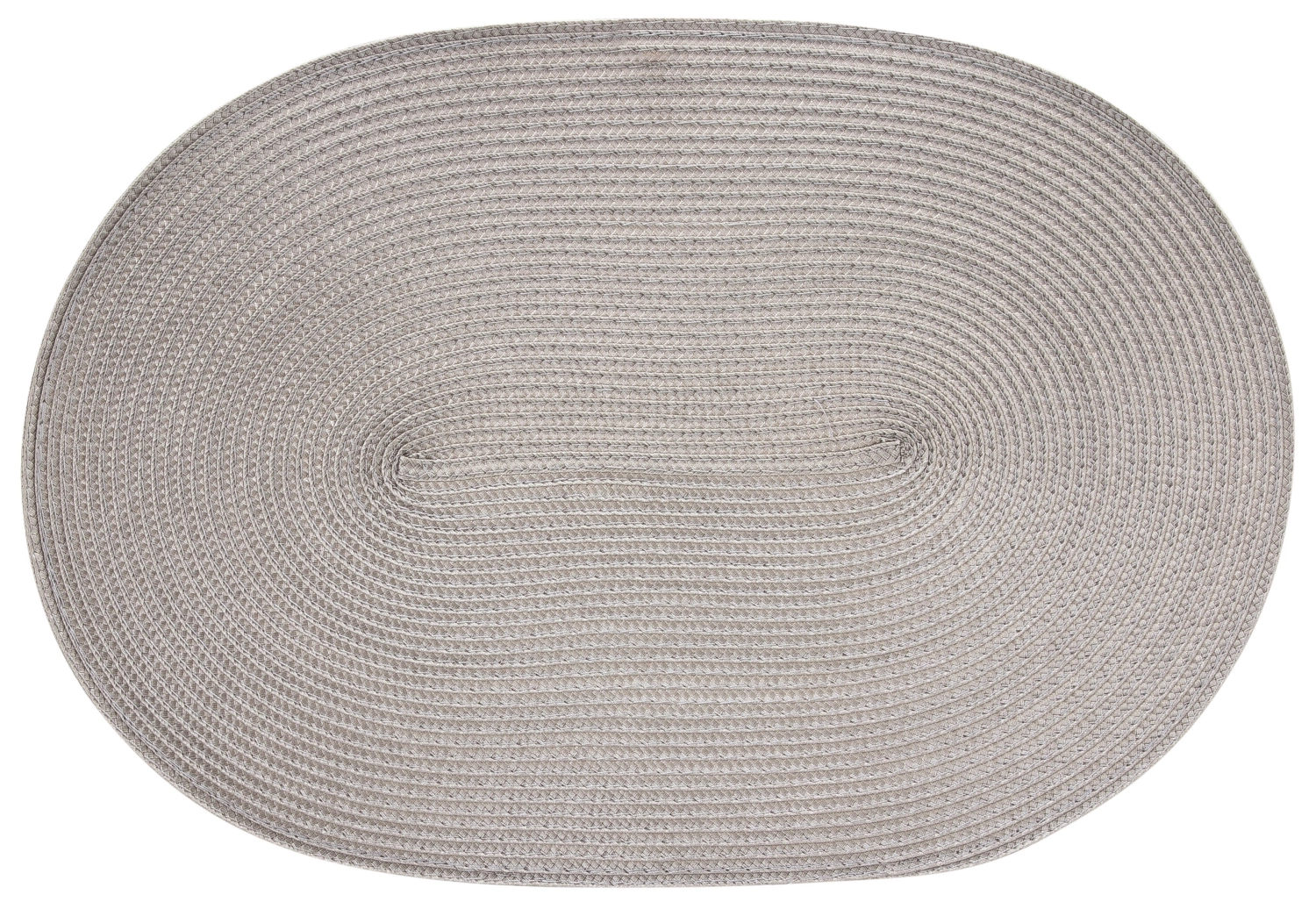 Set de table ovale gris 45x31cm
