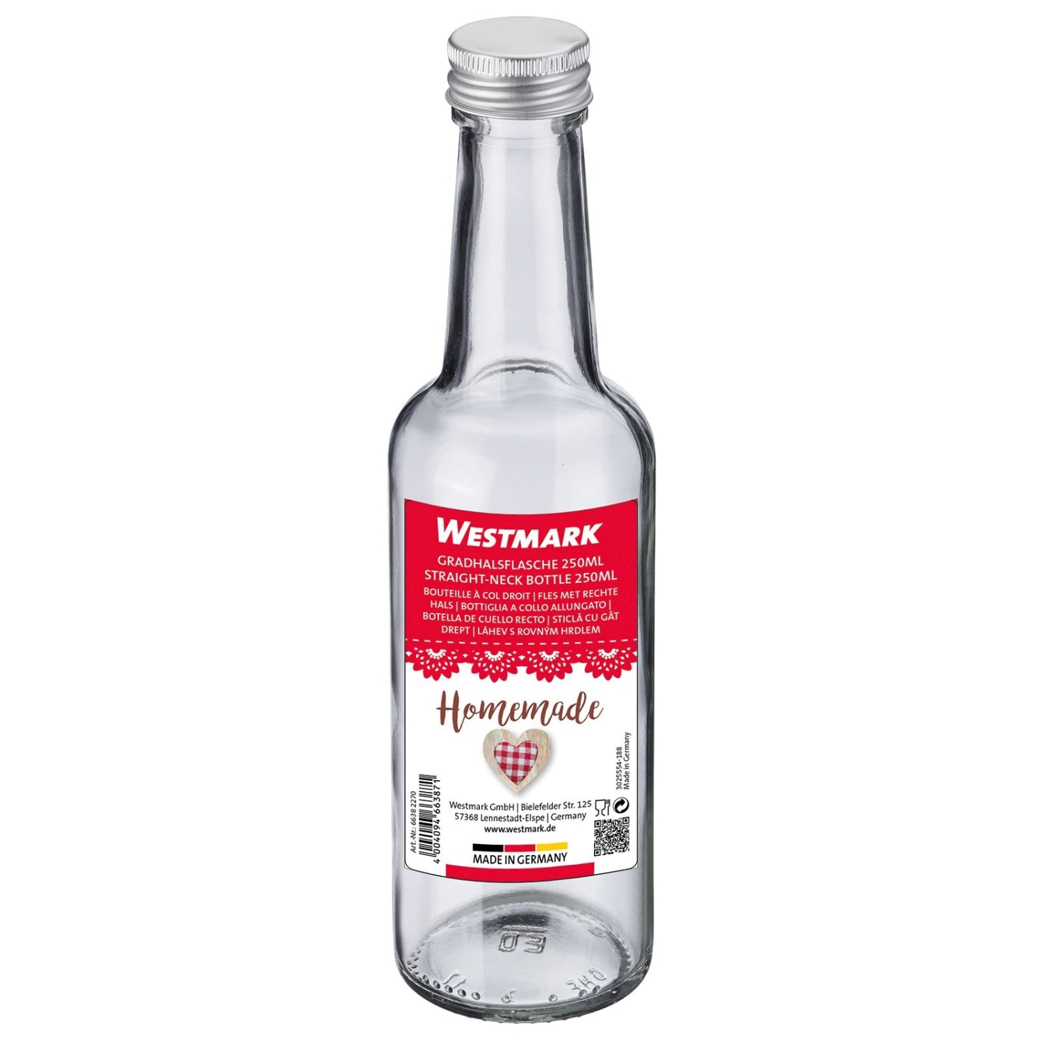 Gradhalsflasche