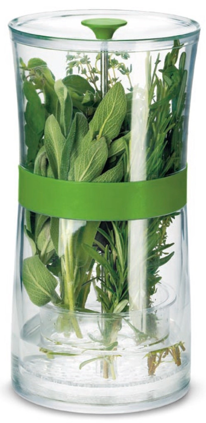 Boîte fraîcheur pour herbes aromatiques h : 24 cm, 12 cm