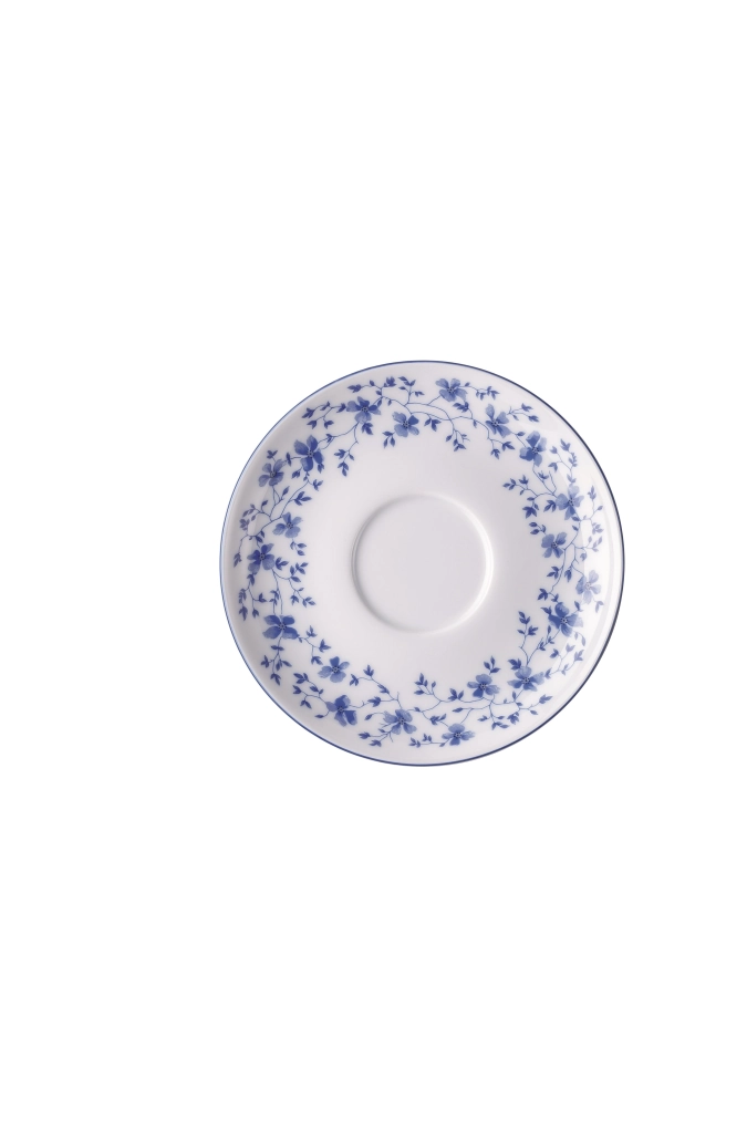 Form 1382 Fleurs bleues Soucoupe à thé