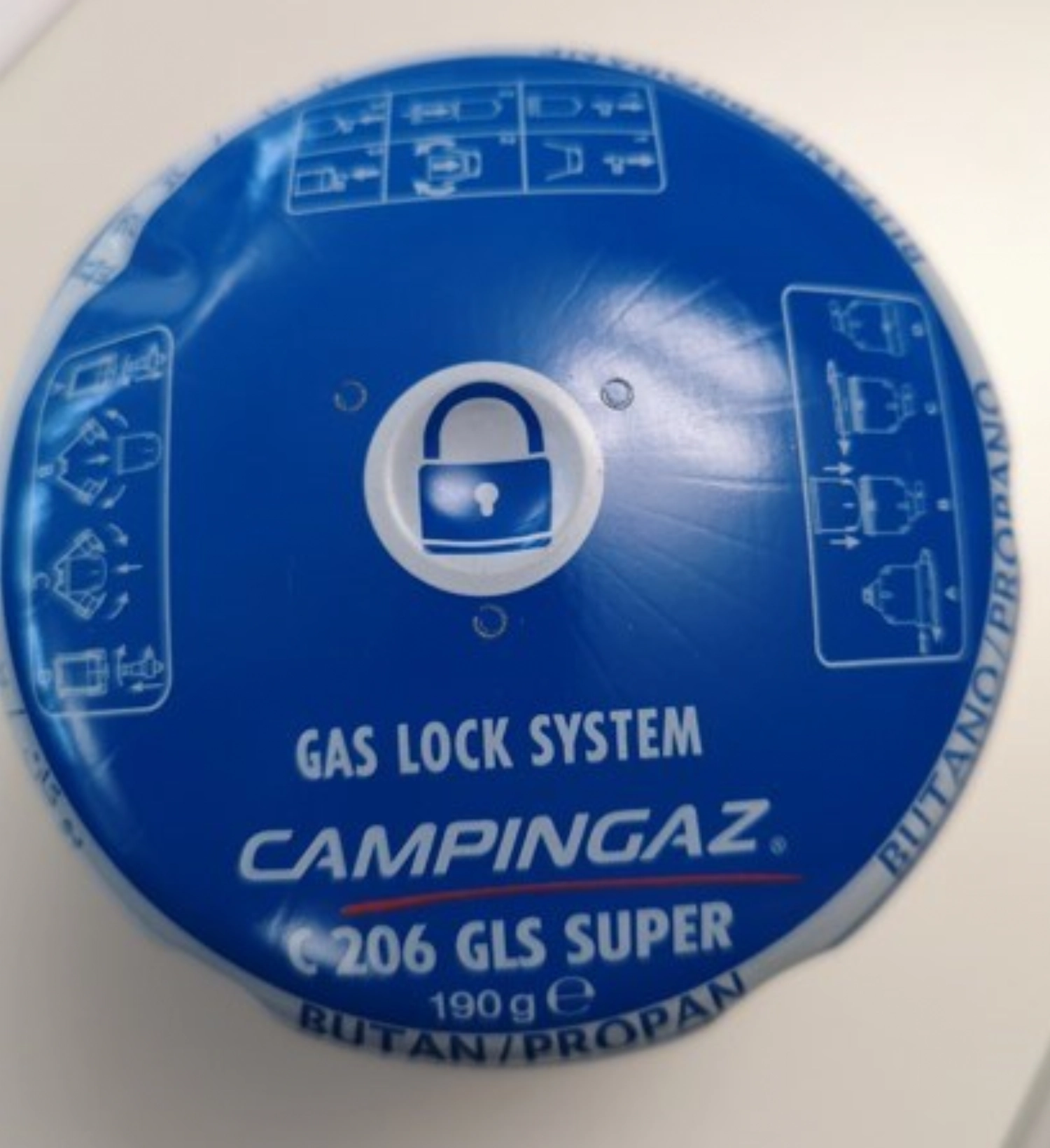 Kartusche zu Gasbrenner