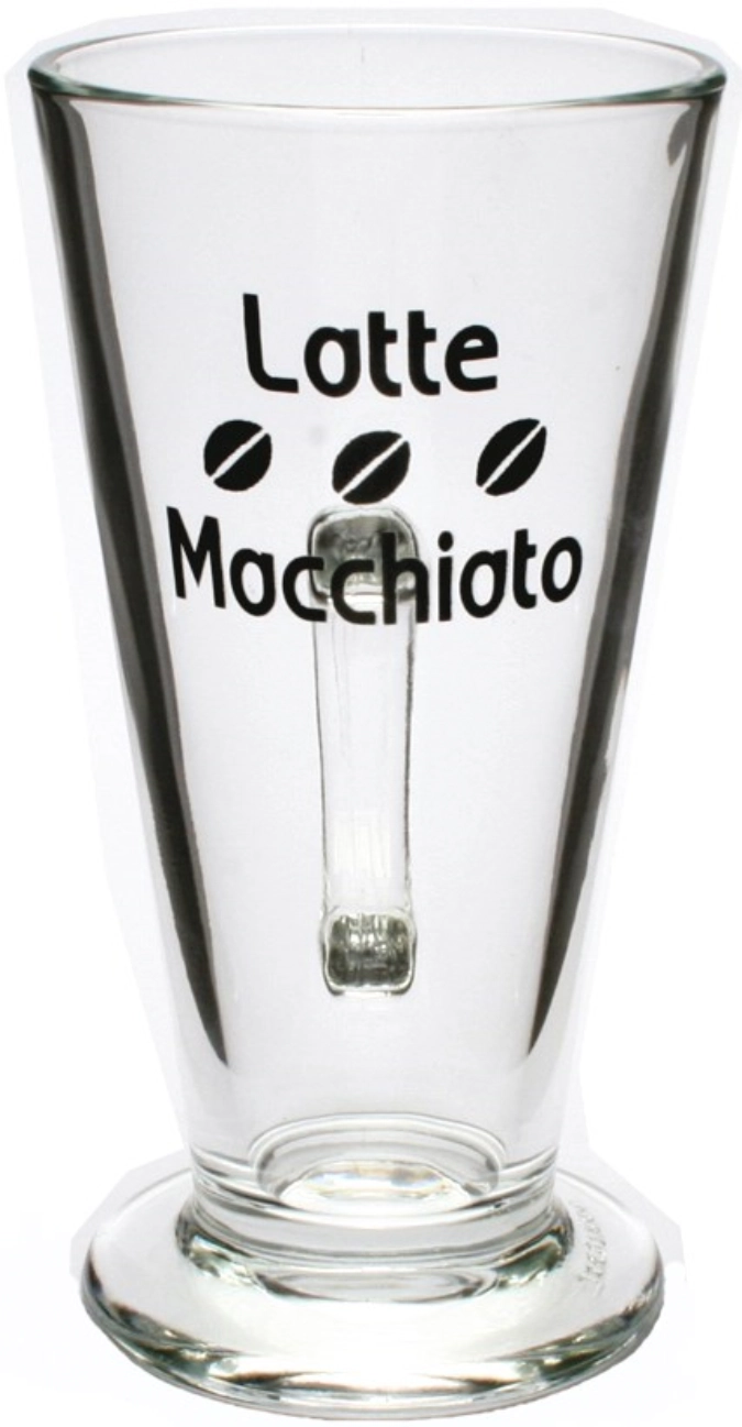 Latte macchiato tasse en verre acapulco 28cl 15cm