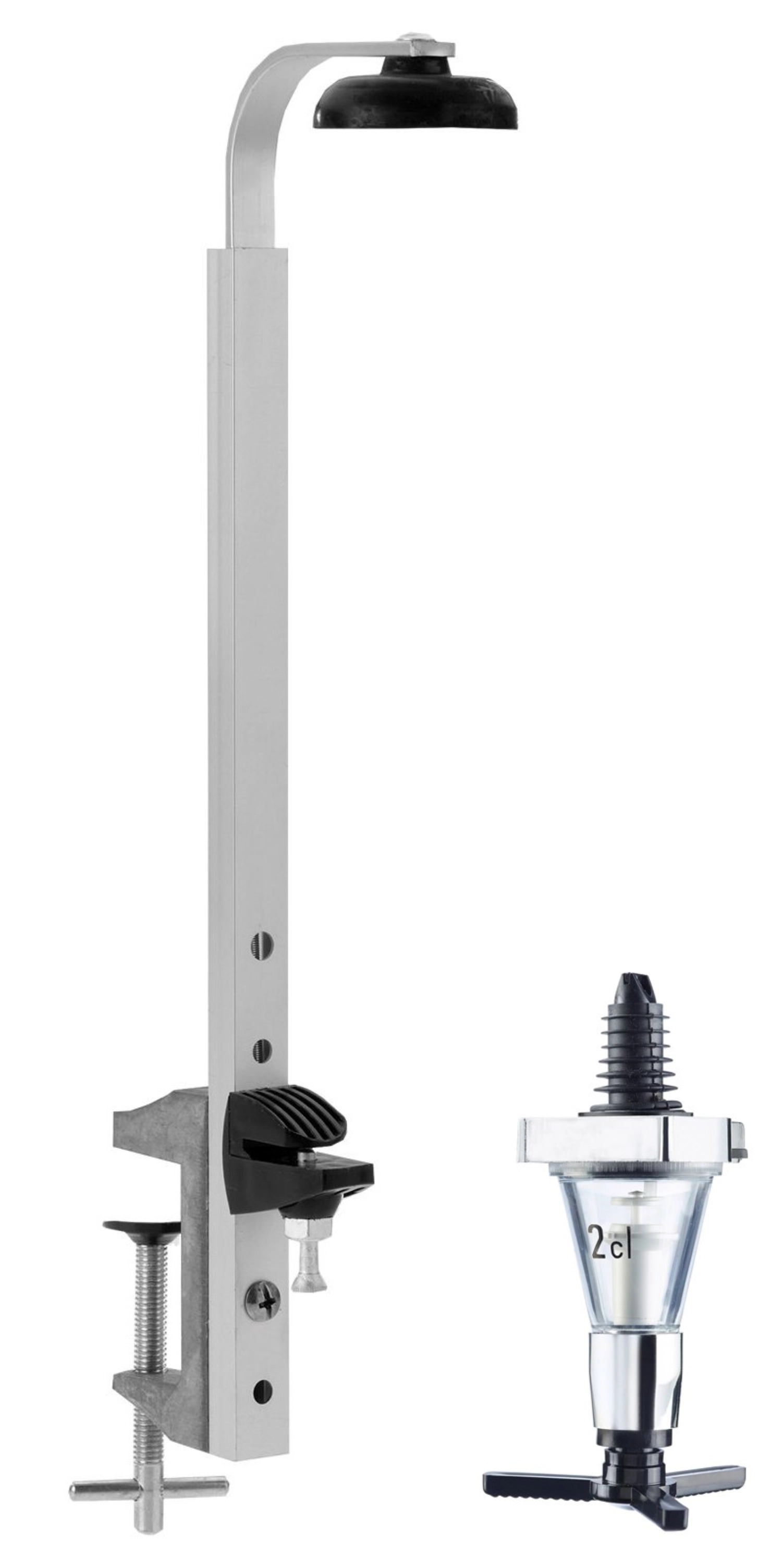 Dosiergerät Metall inkl. Halterung 2cl, Polybeutel