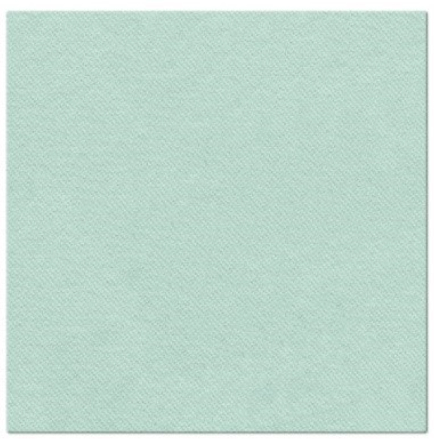 Servietten Dinner 50x Monocolor light mint, 40x40cm