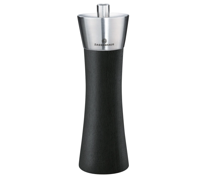 Moulin à sel « Augsbourg » 18 cm noir mat