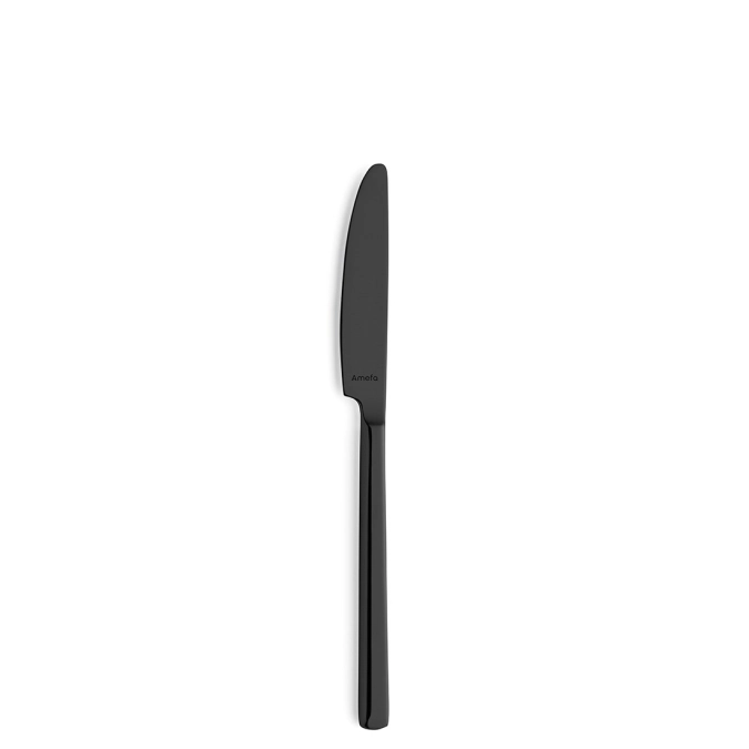 Metropole PVD 18/0 schwarz Dessertmesser VH, 20.5 cm