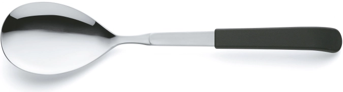 Buffet-Thermo Chafing-Löffel, geschloss. Griff schwarz